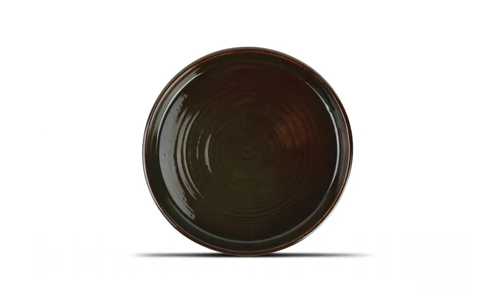 Plate 17,5xH2,5cm green Munduk