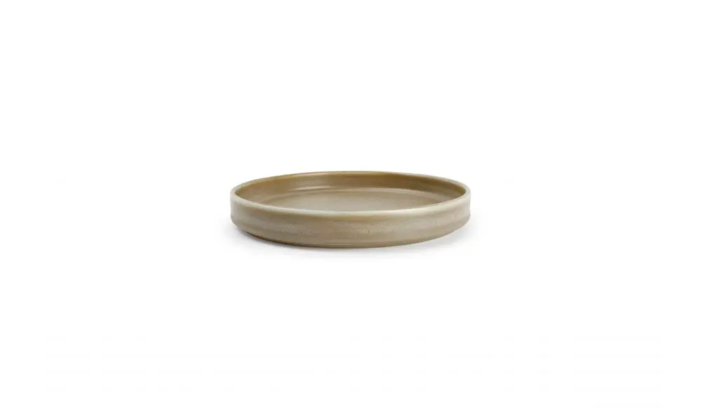 Plate 17,5xH2,5cm sage Munduk