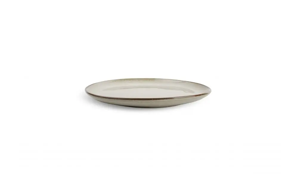 Plate 21,5x19,5cm grey Ceres