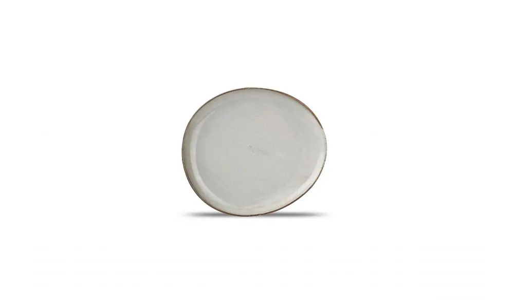 Plate 21,5x19,5cm grey Ceres