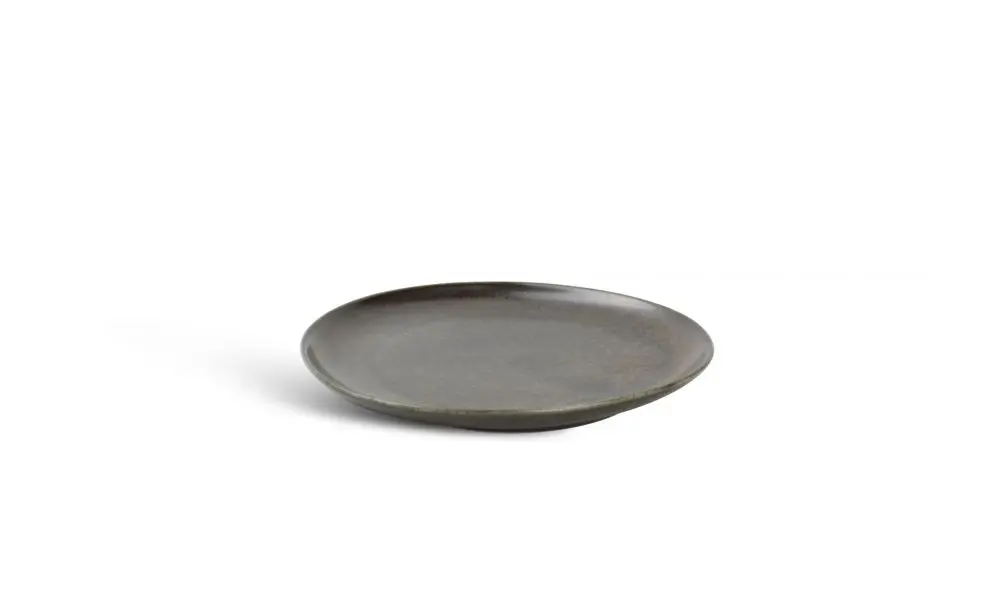 Plate 21x18,5cm black Ceres