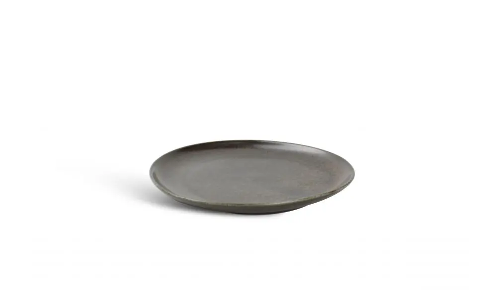 Plate 21x18,5cm black Ceres