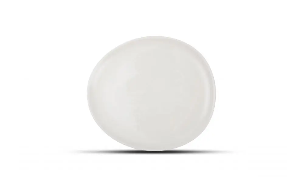 Plate 21x18,5cm white Ceres