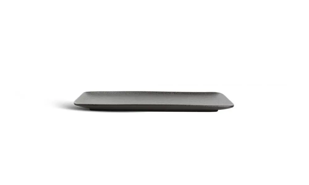 Plate 22x10cm black Dusk