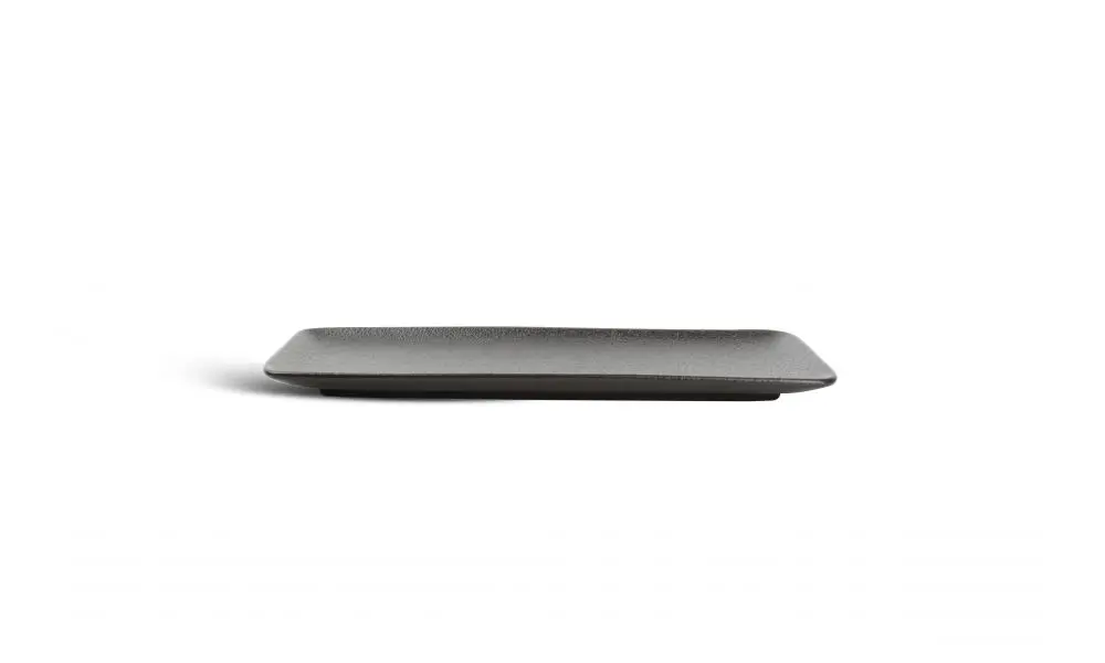 Plate 22x10cm black Dusk