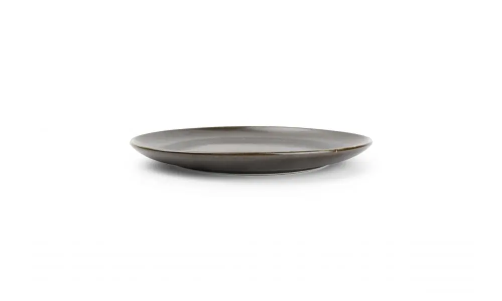 Plate 25x23cm black Ceres