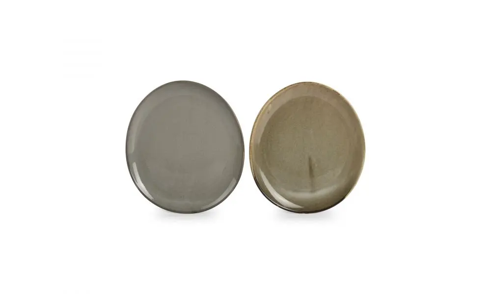 Plate 25x23cm grey Ceres