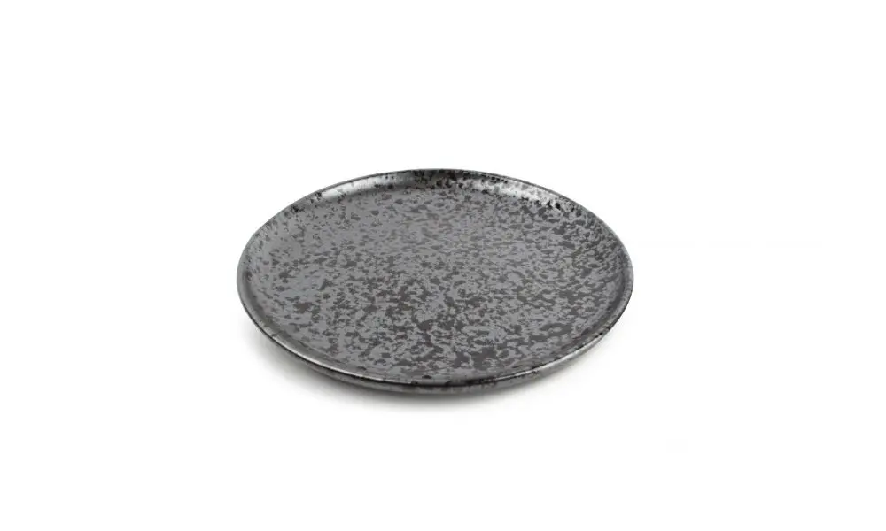 Plate 26cm black Oxido