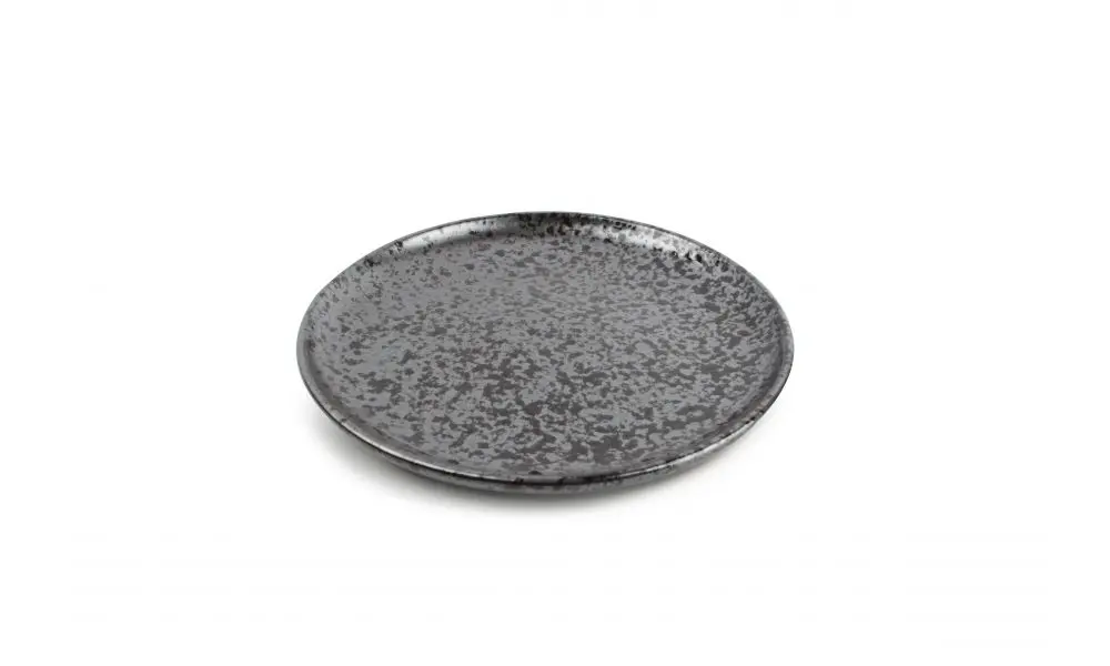 Plate 26cm black Oxido
