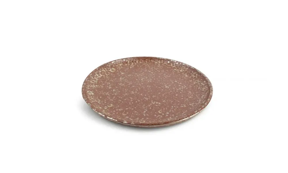 Plate 26cm rusty Oxido
