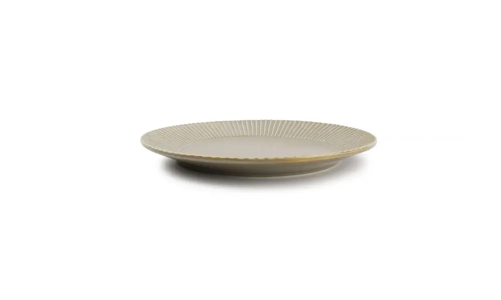 Plate 26cm sage green Aurora