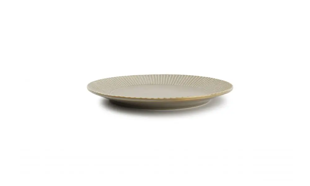 Plate 26cm sage green Aurora