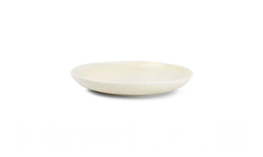 Plate 26xH3cm sand Arco