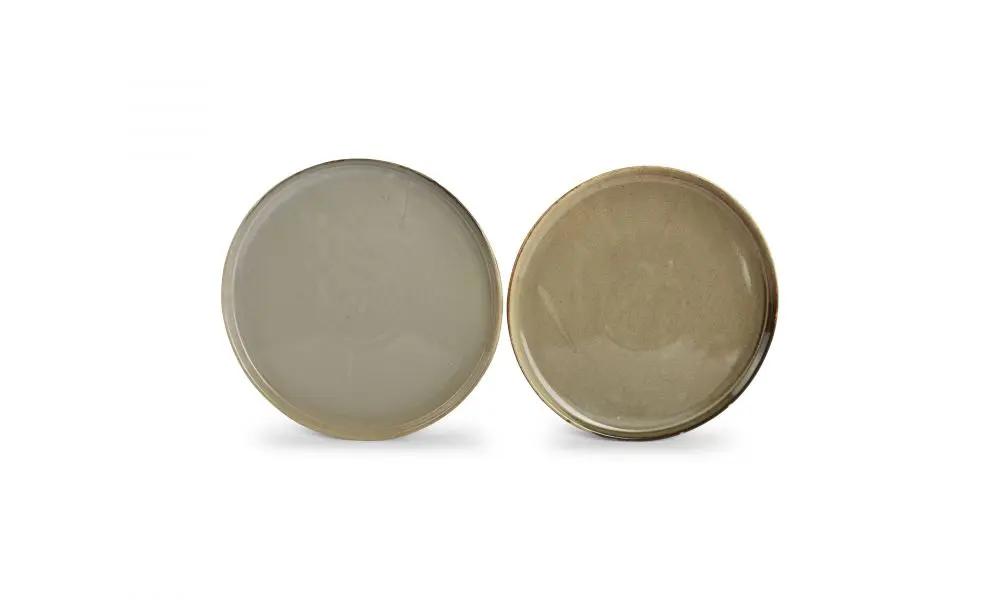 Plate 27,5cm grey Ceres