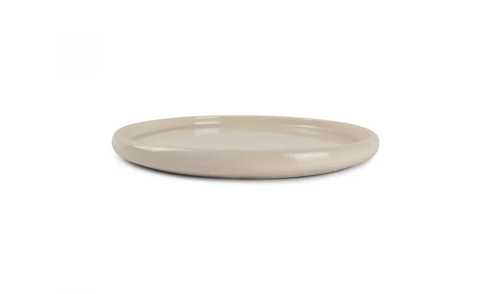 Plate 27cm vanilla Curvo