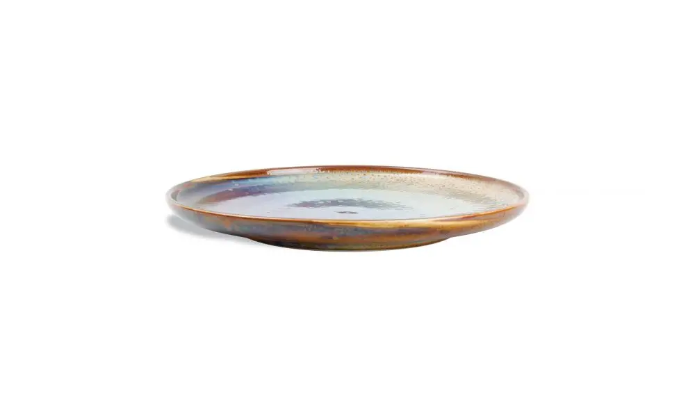 Plate 28,5cm blue Nova