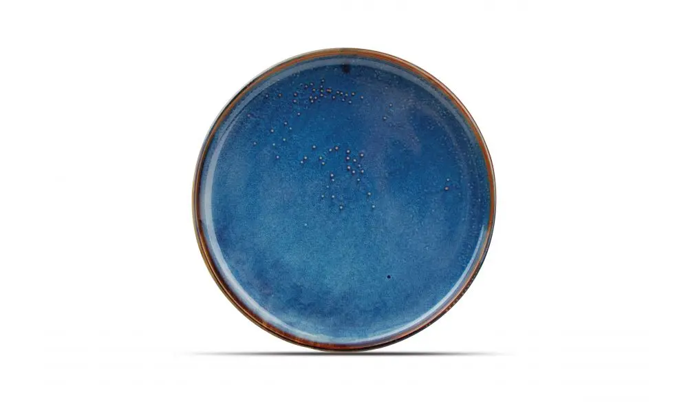 Plate 28,5cm blue Nova