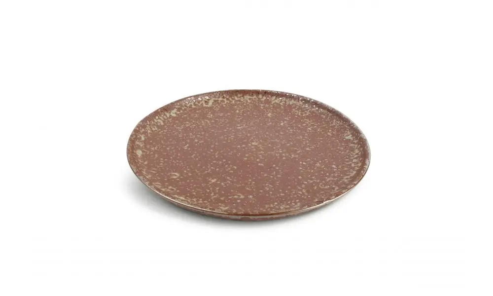Plate 28,5cm rusty Oxido