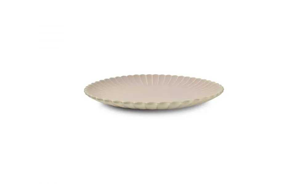 Plate 28cm pink faded Dune