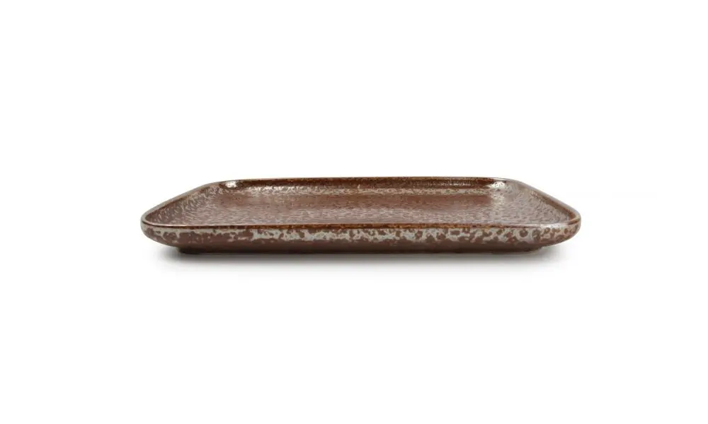 Plate 28x20cm Rusty Oxido