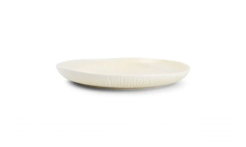 Plate 29xH3cm sand Arco