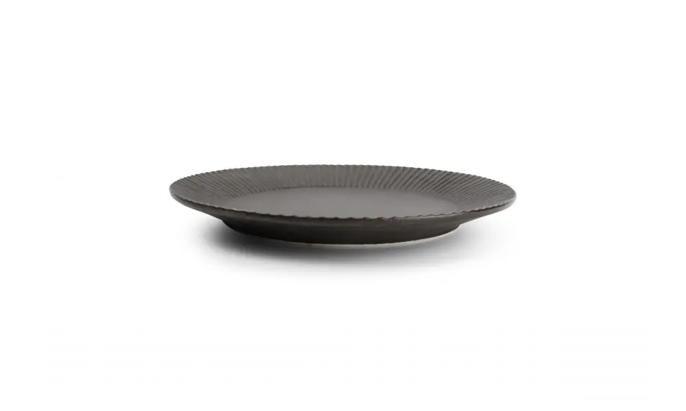 Plate 30,5cm black Aurora