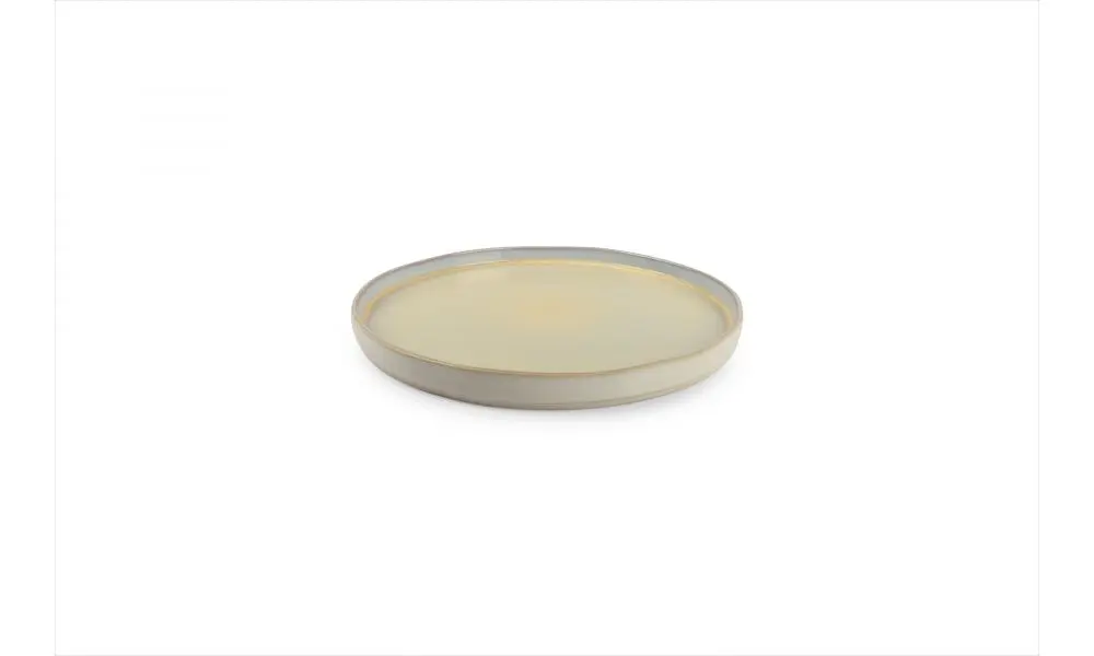 Plate 30,5xH2,50cm gold Glister