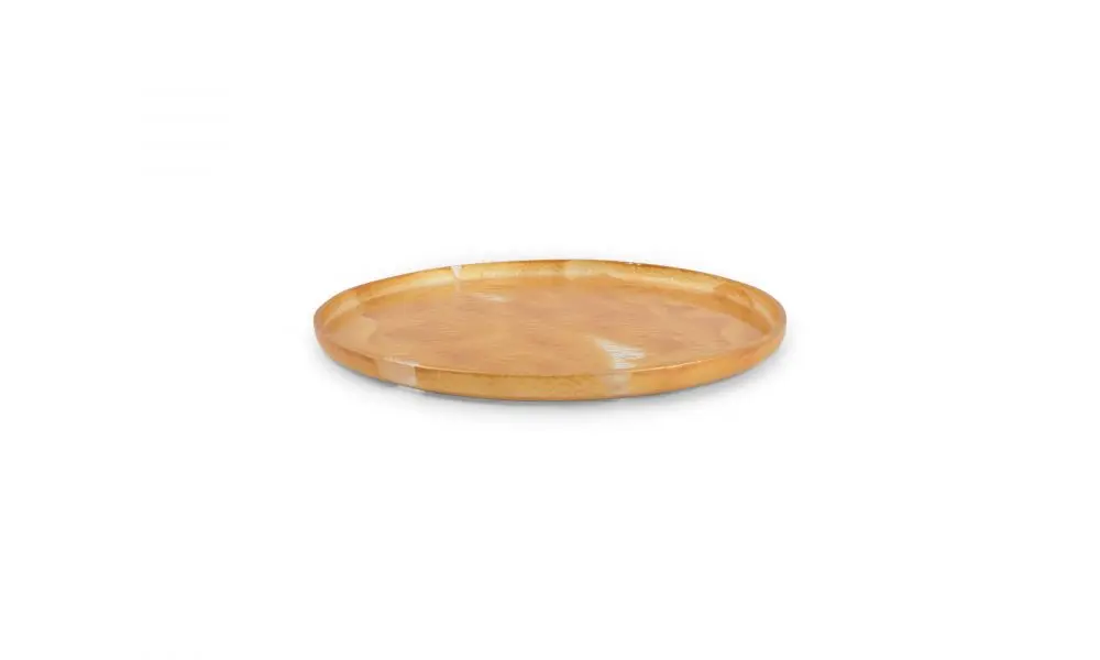Plate 31xH1,5cm gold Folia