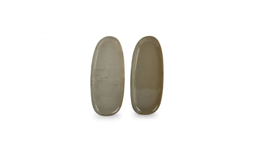 Plate 34x14,5cm grey Ceres