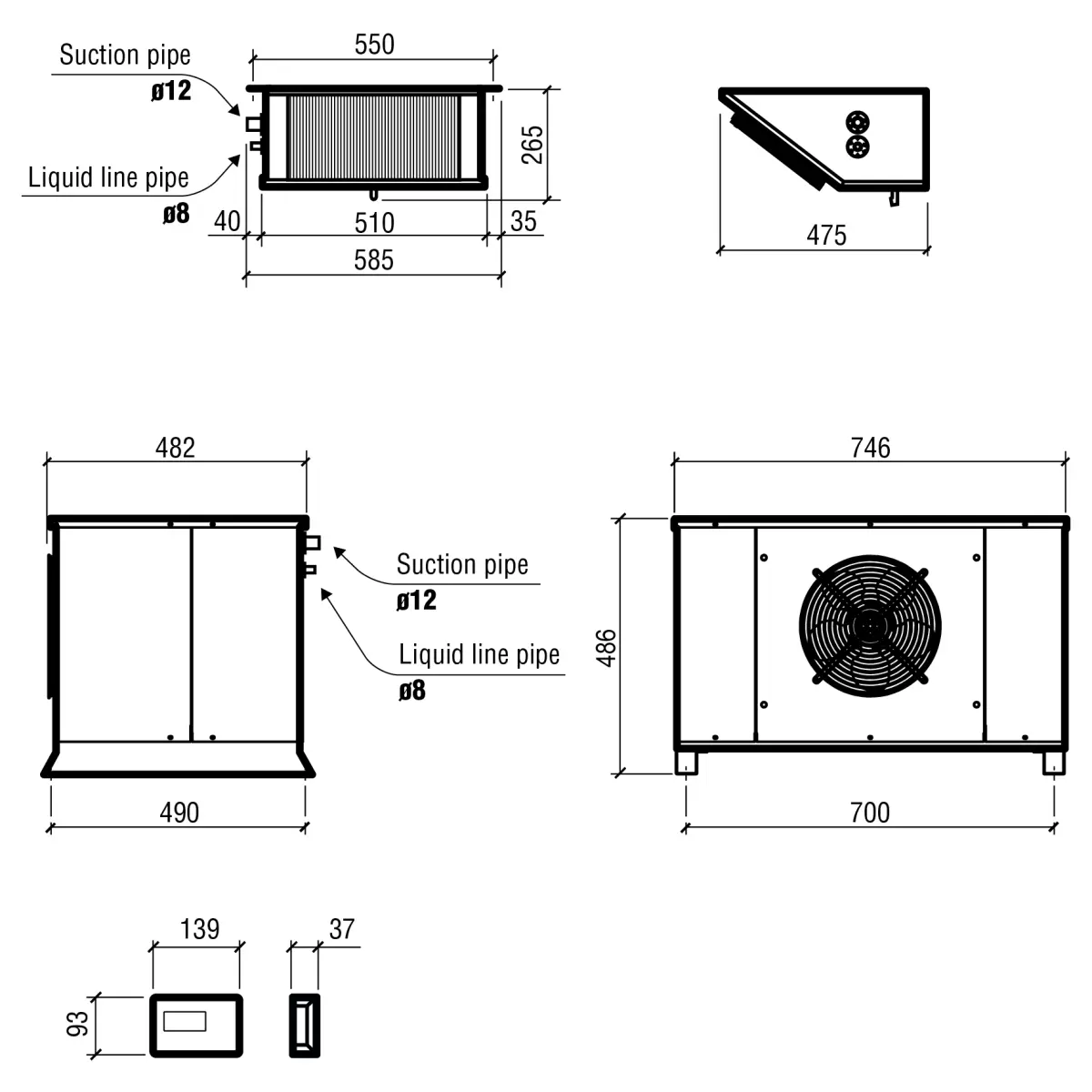 COMBISTEEL POSITIVE SPLIT UNIT