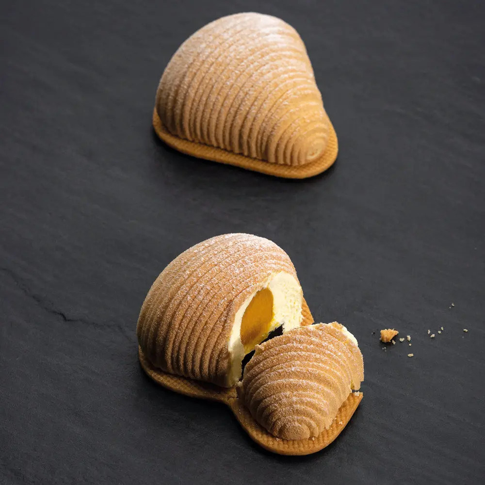 Sfogliatella 3D Pavoflex silicone mould