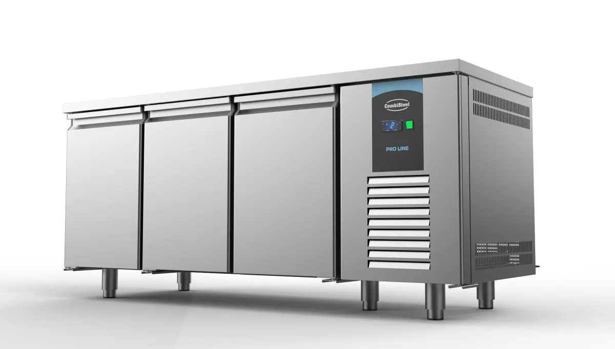 PROLINE BAKERY COUNTER 3 DOOR + TROPICAL COMPRESSOR +MONOBLOCK SYSTEM 210X80X85