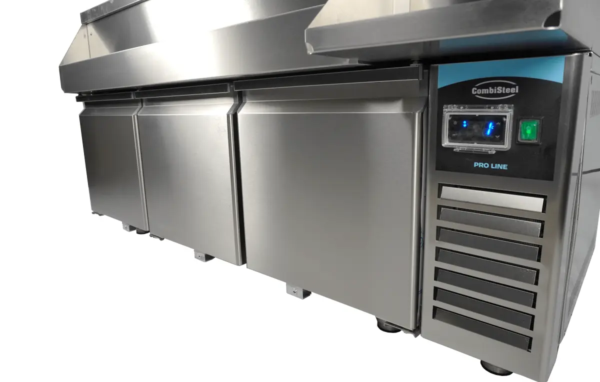 REFRIGERATED COUNTER 3 DOORS WITH COCKTAIL BAR STATION