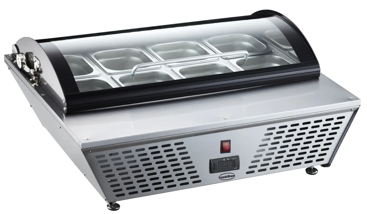 REFRIGERATED BUFFET DISPLAY+ HINGED LID