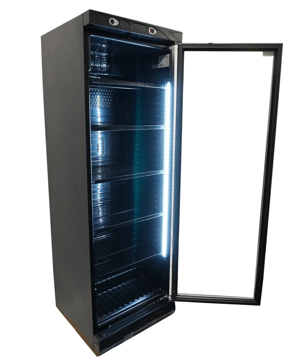 COMBISTEEL BLACK FRIDGE MERCHENDISER 59.5 X 65 X 185CM