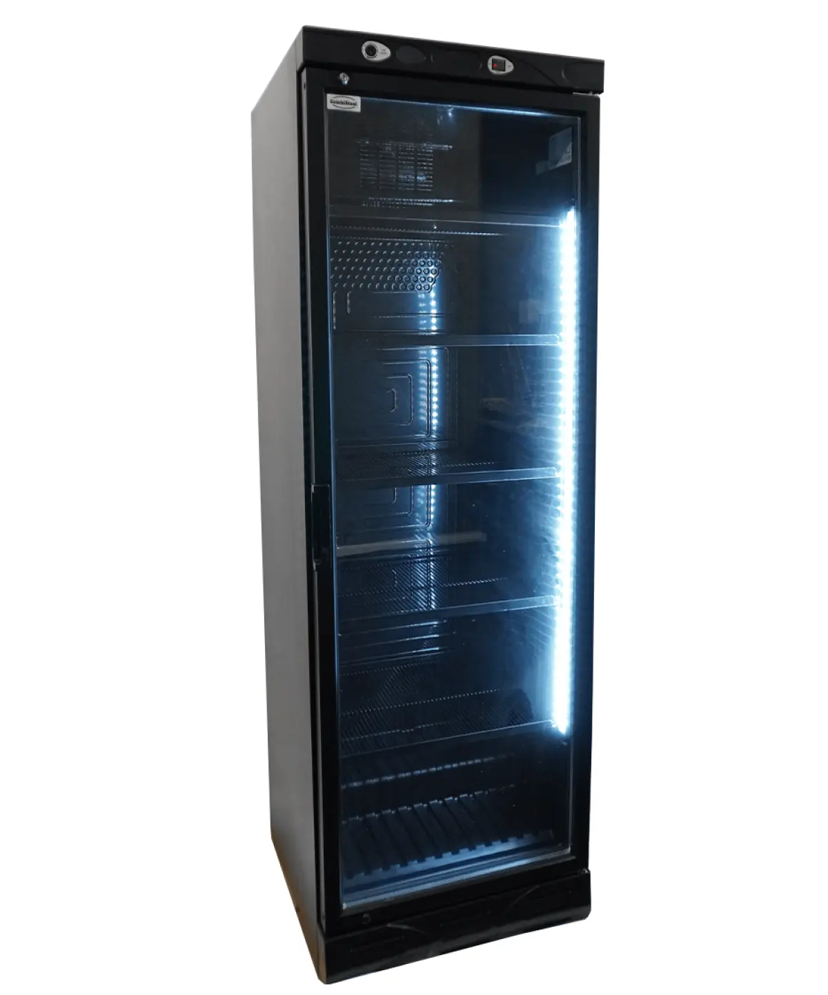 COMBISTEEL BLACK FRIDGE MERCHENDISER 59.5 X 65 X 185CM