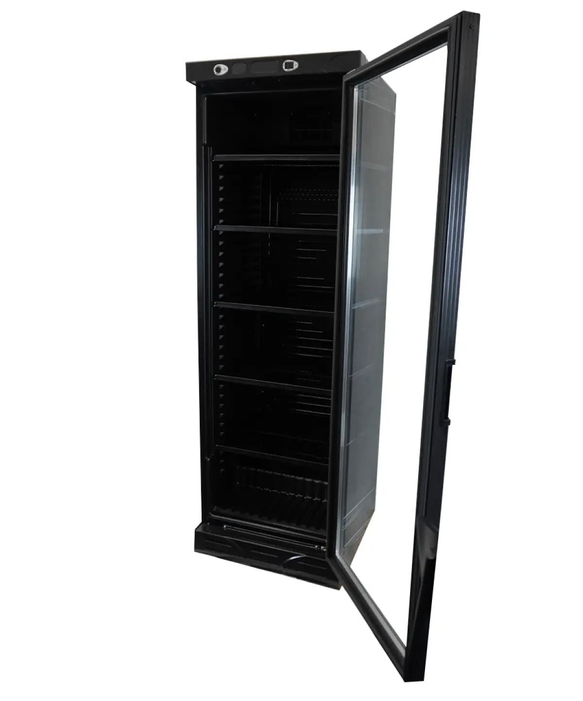 COMBISTEEL BLACK FRIDGE MERCHENDISER 59.5 X 65 X 185CM