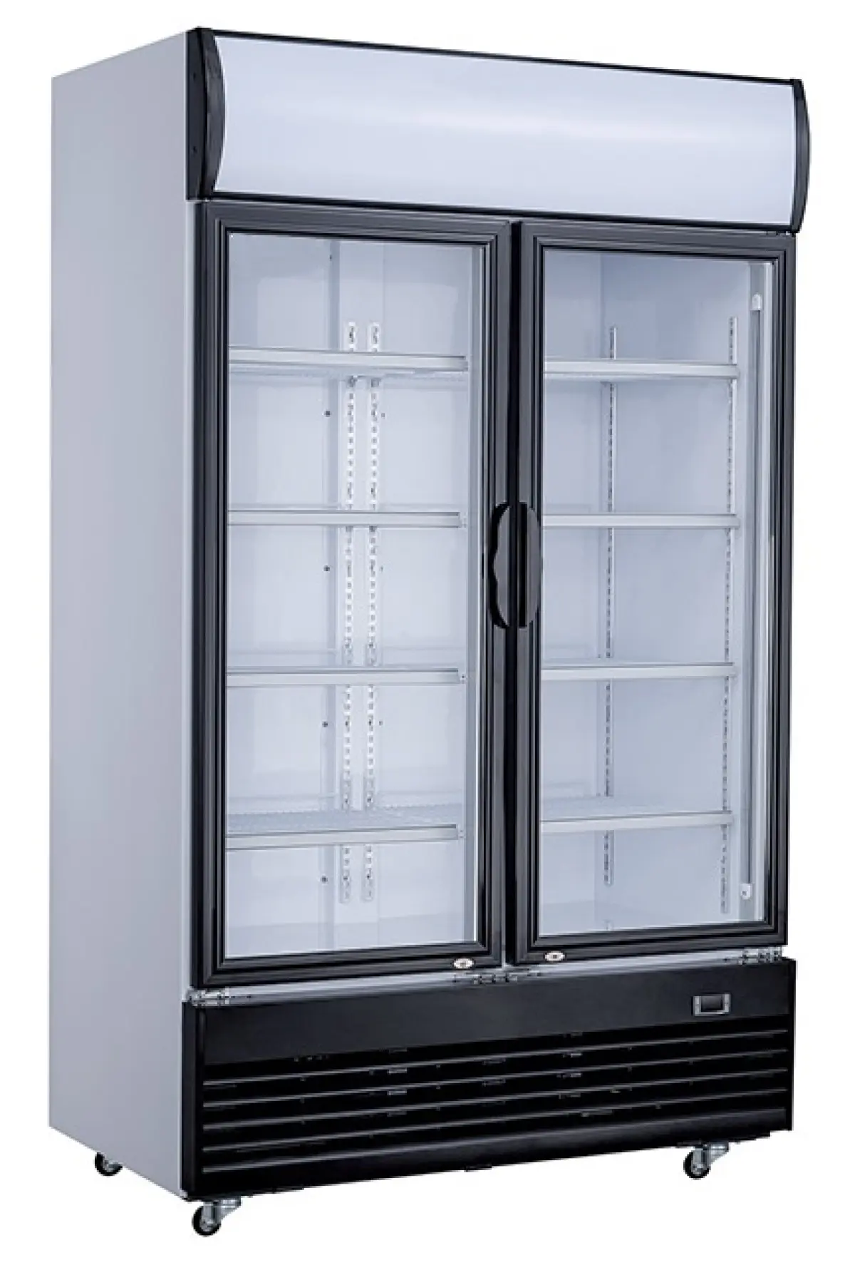 COMBISTEEL UPRIGHT 2 DOOR MERCHANDISER - 120X73X213CM