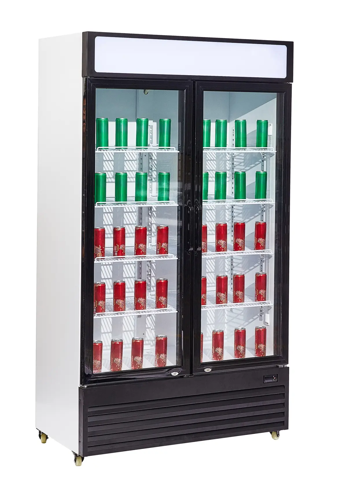 COMBISTEEL UPRIGHT MERCHENDISER 2 HINGED DOORS