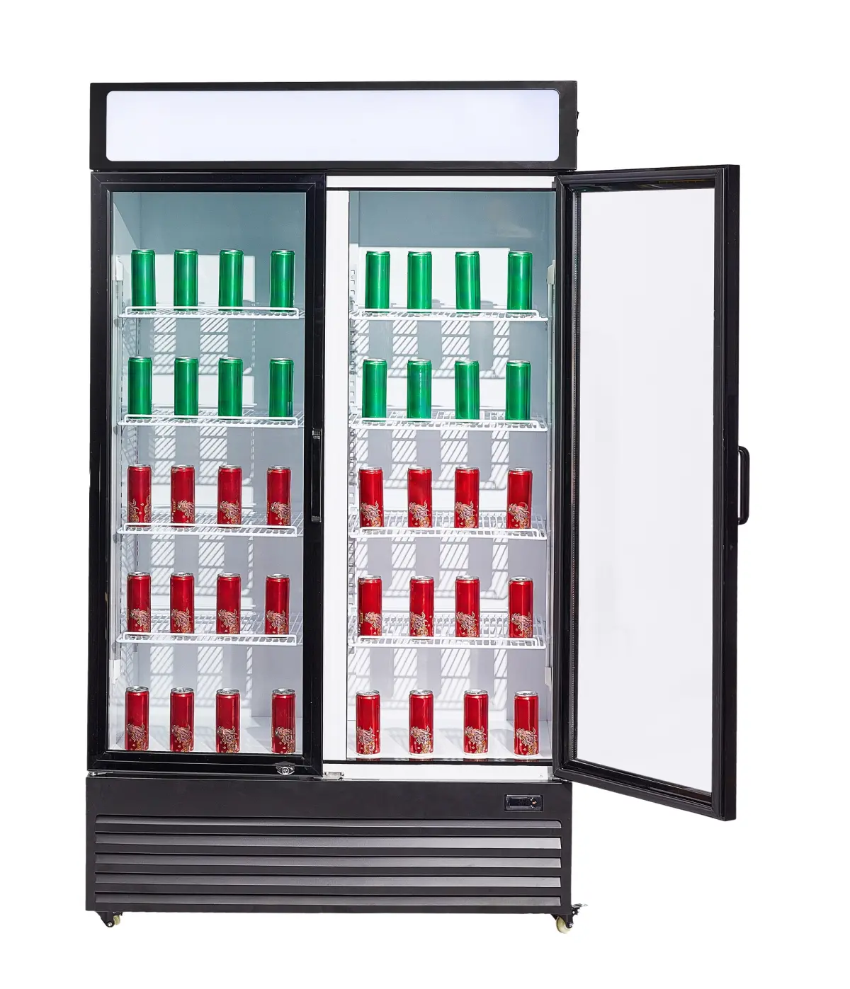COMBISTEEL UPRIGHT MERCHENDISER 2 HINGED DOORS
