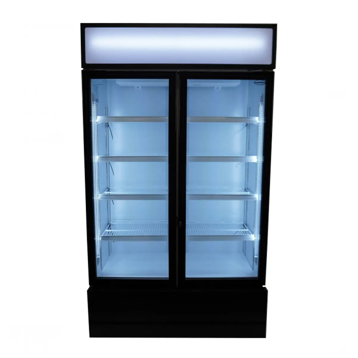 COMBISTEEL UPRIGHT MERCHANDISING FRIDGE 2 DOOR 112X61X197CM