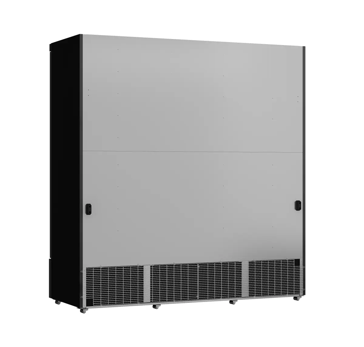 COMBISTEEL BLACK UPRIGHT REFRIGERATED MERCHANDISER 3 DOOR 188X71X200CM