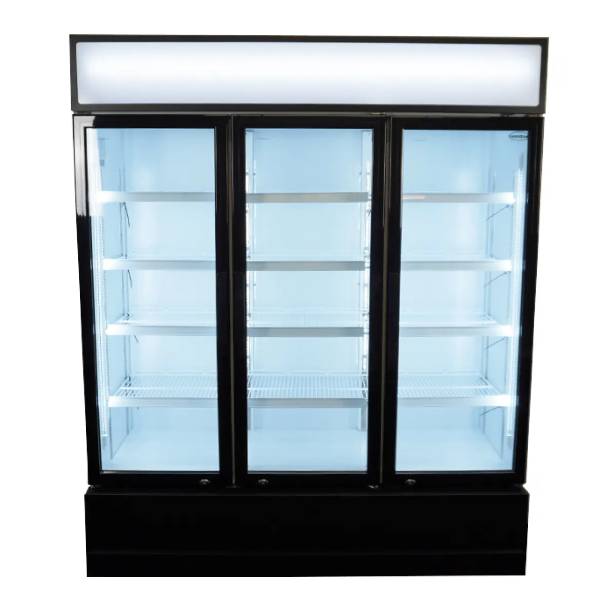 SUPERMARKET FRIDGE 3 GLASS DOOR MERCHENDISER 160X65