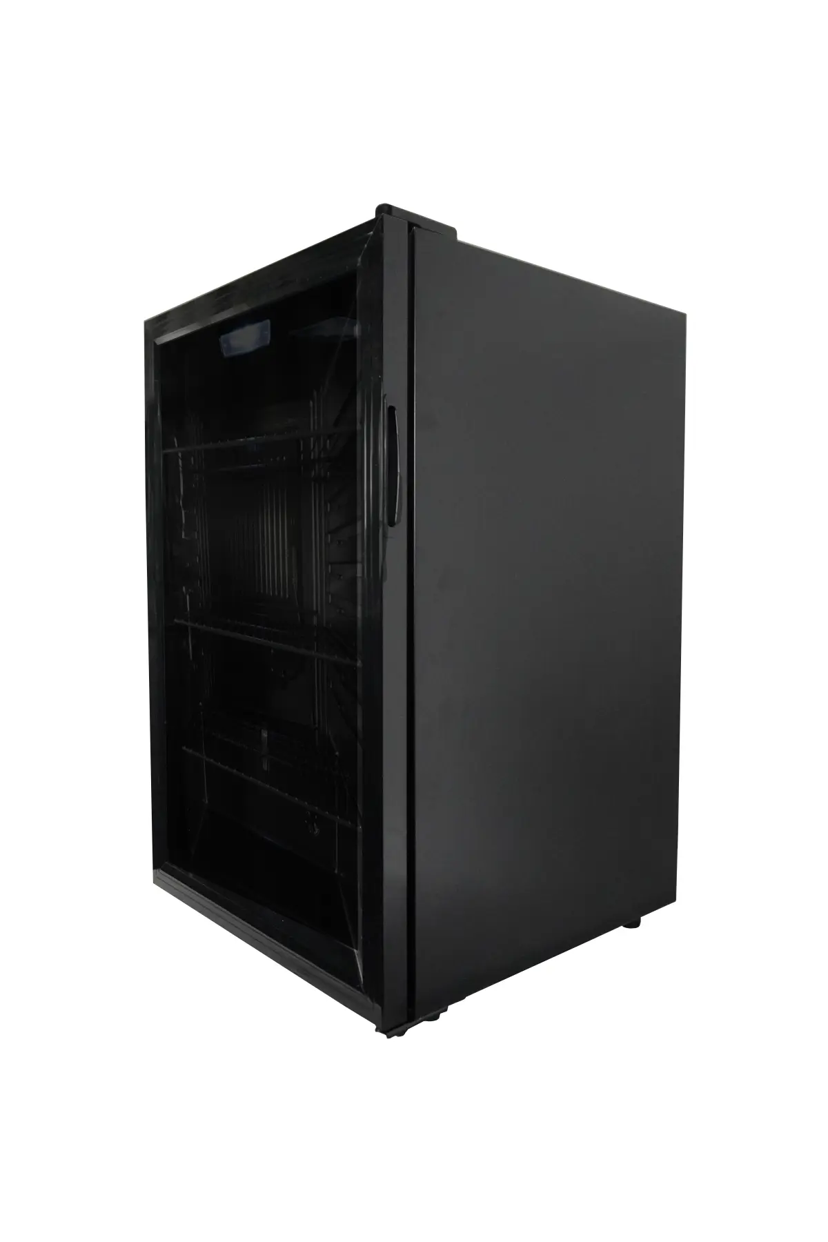 COMBISTEEL TABLETOP BLACK FRIDGE GLASS DOOR 54X54X85CM