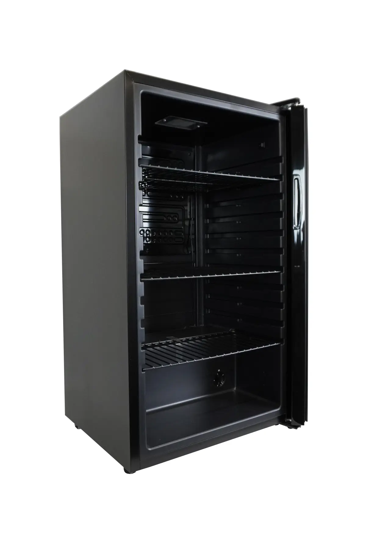 COMBISTEEL SMALL FRIDGE + GLASS DOOR - BLACK FINISH