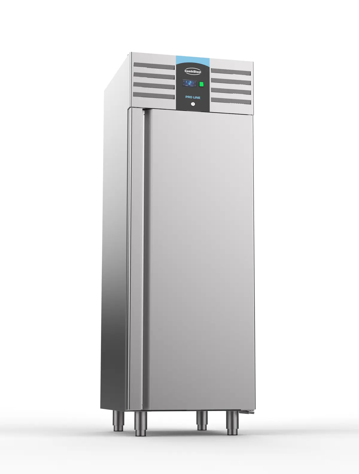 PROLINE S/STEEL UPRIGHT FRIDGE 1 DOOR 2/1 GN + TROPICAL COMPRESSOR + M