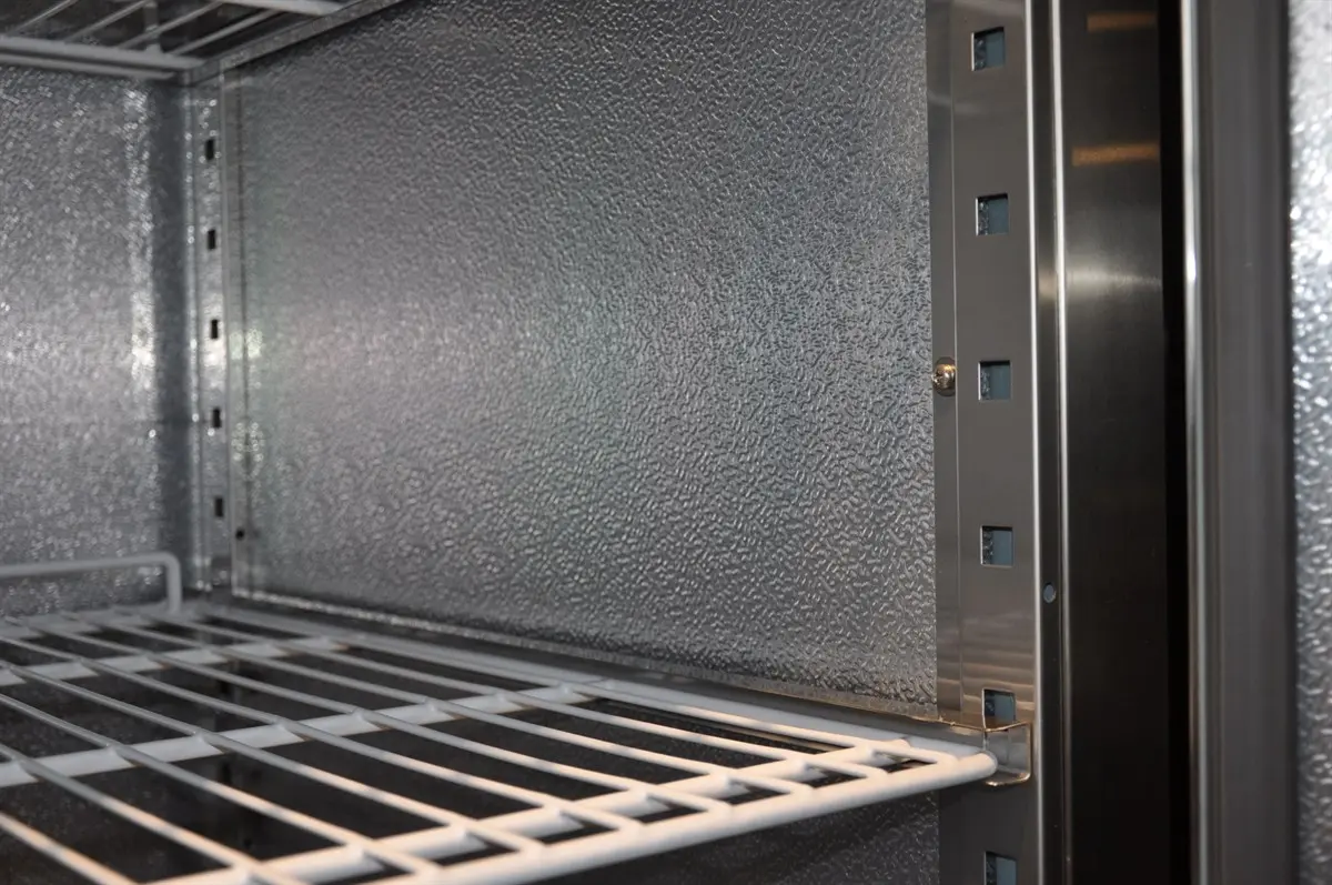 REFRIGERATOR SS+AL 600 LTR STATIC