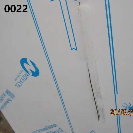 Freezer 400 litres made of stainless steel, 460x485 mm, -10°/-18°C - DAMAGED