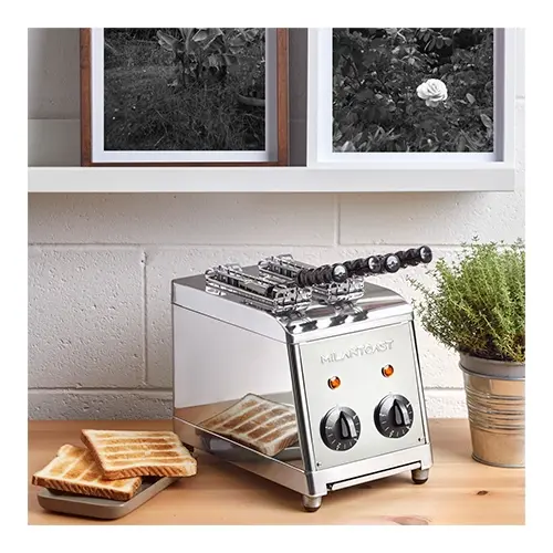 MILAN TOAST SANDWICH TOASTER X2 TONGS
