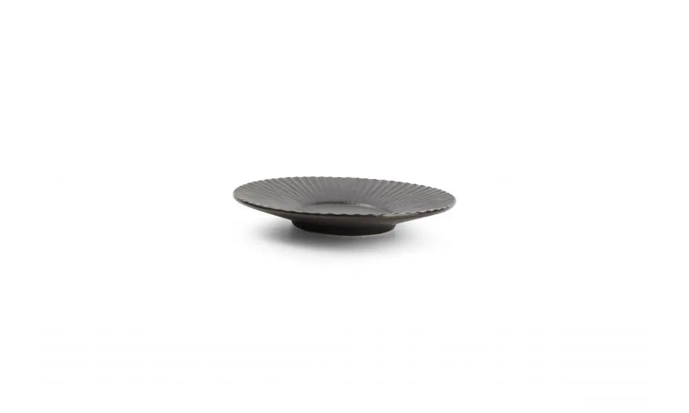 Saucer 14cm black Aurora